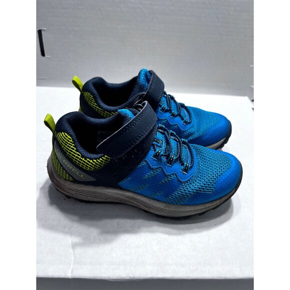 Merrell Nova 3 child blue sneakers boys size 12 M - Picture 1 of 8